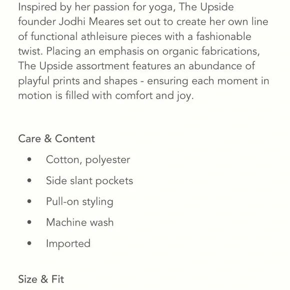 The Upside Sabal Frida Pants from Anthropologie - Terry - Picture 4 of 9